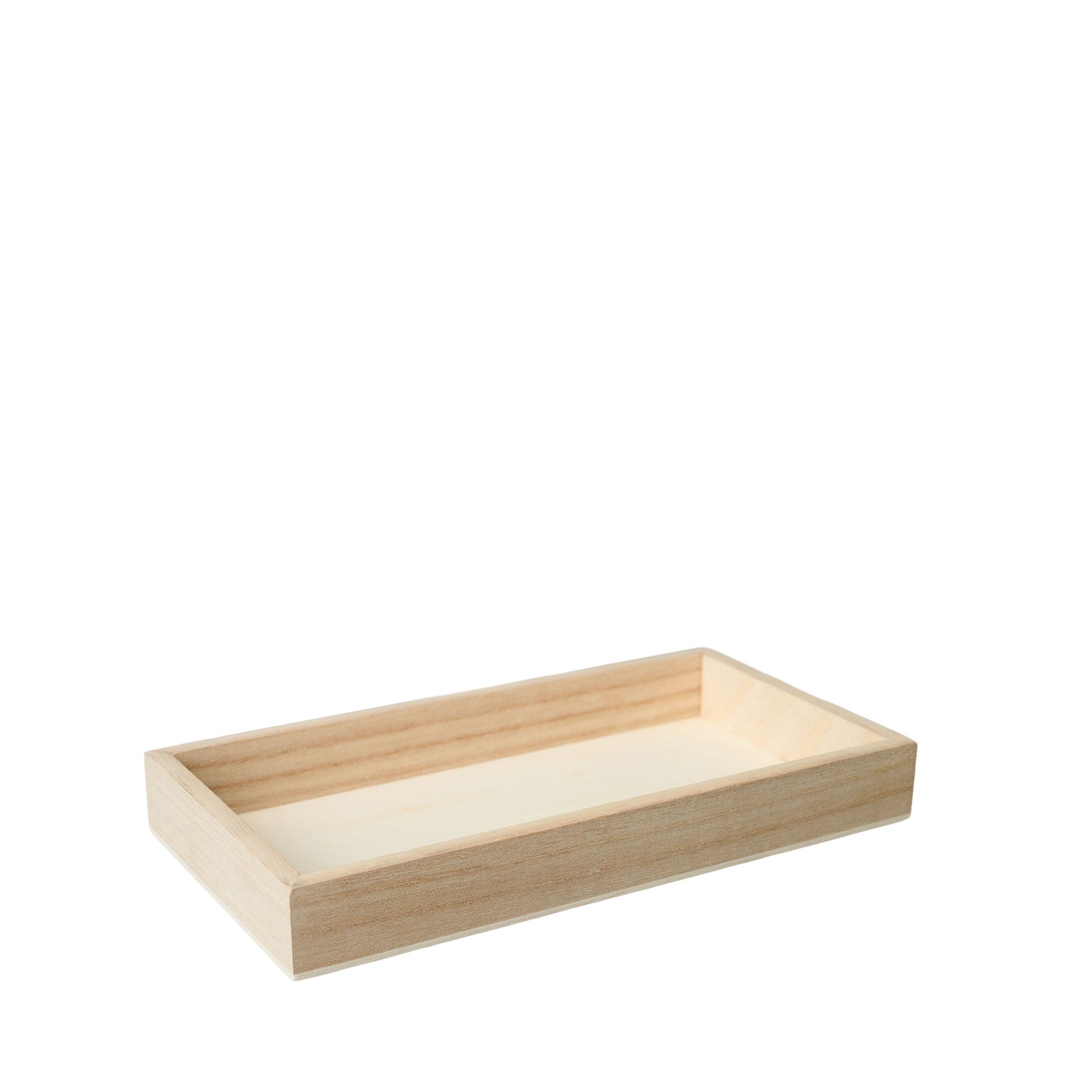 Dekorationsbakke i træ